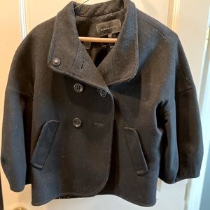 BCBG black short jacket size medium